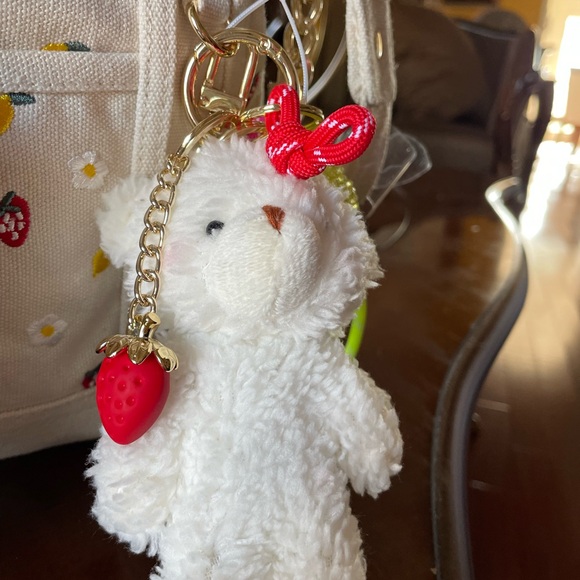 NWT new release viral Madden Girl Mini Tote bag - strawberry & lemon - Picture 2 of 5